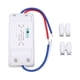 thumbnail image 2 of Interruptor de luz inalámbrico Control de radiofrecuencia señal estable botón de pared duradero confiable para el hogar 90-260V, 2 of 9
