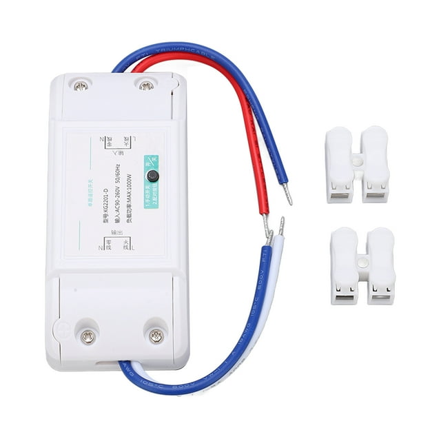 Commutateurs de Lumière à Distance, Stabilité du Signal de Commutateur de Lumière Sans Fil Durable Fiable Fréquence d'Installation Simple Contrôlant pour les Lampes pour la Maison pour LED