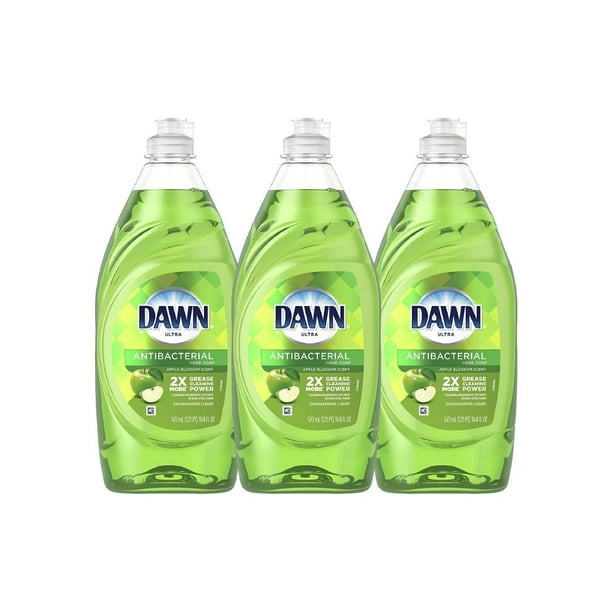 Dawn Ultra Antibacterial Hand Soap, Dishwashing Liquid Dish Soap, Apple