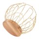 thumbnail image 5 of Organizador De Almacenamiento De Cápsulas De Café De Metal, Cesta De Almacenamiento De Cápsulas De Café De Apertura Amplia Y Elegante De Fácil Acceso, Dorado Para Mesa, 5 of 7