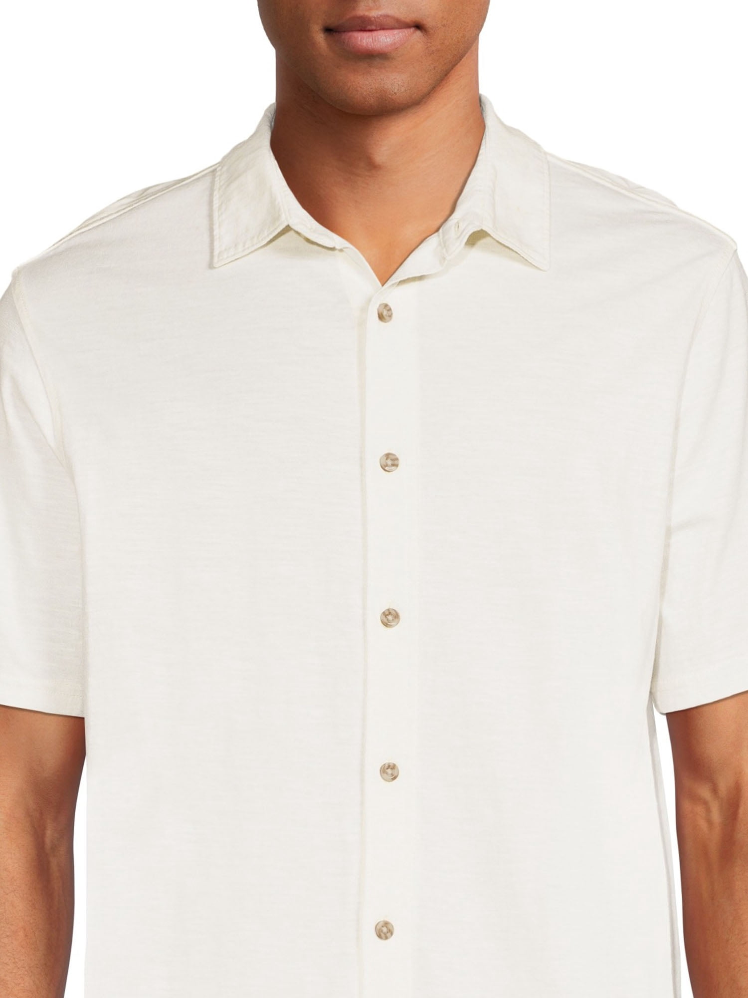 George Men’s Knit Button Down Shirt, Sizes S-3XL