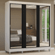 thumbnail image 2 of Ropero Madesa Reno 3 Puertas Corredizas Con Espejo y Pies B2, 2 of 9