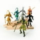 thumbnail image 5 of Titan 13 Action Figure,Stikbot Toys with Weapon Accessories,3D Printed Articulated Figurines, T13 Action Figure Robot, No Collector Should Miss It (Silver), 5 of 8