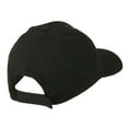 thumbnail image 4 of Baseball Logo Embroidery Cap - Black OSFM, 4 of 5