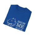 thumbnail image 4 of Show Me Your Pitties Pitbull Dog Mom Mama Funny Unisex Softstyle T-Shirt, 4 of 4