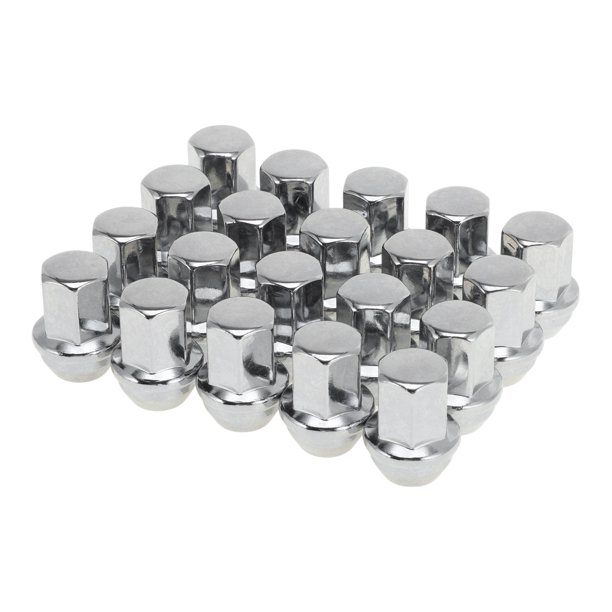 Unique Bargains 20 Pcs M12x1.50 Tuercas de rueda para Chevrolet Impala 2008-2009 No.6112631/611263