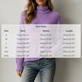 thumbnail image 3 of XUNKUSGA Womens Turtleneck Sweater Classic Solid Color Chunky Knit Pullover Sweaters Loose Casual Long Sleeve Fall Winter Tops Soft Warm Cozy Sweaters for Women Daily Wear,Size L, 3 of 6