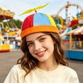 thumbnail image 2 of Yuanlong Unisex Baseball Cap Summer Sun Hat With Detachable Propeller Adjustable Classic Sports Headwear, 2 of 4