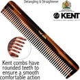 thumbnail image 6 of Kent R5T All Coarse Hair Detangling Comb Wide Teeth Dressing Table Comb for Thick Curly Wavy Hair. Hair Detangler Comb for Grooming Styling Hair, Beard and Mustache. Saw-Cut. Handmade in England, 6 of 12