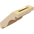 thumbnail image 5 of Ekena Millwork 5"W x 6"D x 6"H Copenhagen Rough Cedar Woodgrain TimberThane Knee Brace, Primed, 5 of 6
