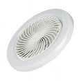 thumbnail image 2 of Herrnalise 11" Ceiling Fans with Lights and Remote - Modern Smart LED Dimmable Lighting Bladeless Ceiling Fan Enclosed Flush Mount Fan for Bedroom,Living Room,Kitchen,Dining Room, 2 of 9