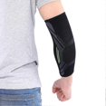 thumbnail image 4 of 1 pièce de coudière de sport unisexe noire, protège-bras, manchon de protection, taille M, 4 of 4