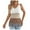 Khaki, variant on Sleep Tank Tops for Women Women's Hollow out Sweater Vests Fringe Knitted Tank Top Crochet Sleeveless V Neck Color Block Boho Summer Cover up Vest Khaki M