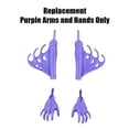 thumbnail image 5 of Replacement Parts for Monster-High Doll - DHB53 ~ Great Scarrier Reef Glowsome Ghoulfish Clawdeen Wolf Doll ~ Replacement Arms and Hands, 5 of 5