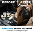 thumbnail image 7 of CHENjy Car Trash Bags, 50 Count Car Garbage Bag Hanging Disposable, Leak Proof Odor Control for Road Trip Travel, Beige, 7 of 7