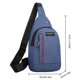 thumbnail image 3 of Paquete de mensajero informal para hombre, bolso deportivo de un solo hombro de lona suave, bolsillos para exteriores Sywqhk Para Estrenar, 3 of 3