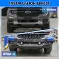 thumbnail image 3 of Front Bumper Compatible with 2024 2025 Ford Ranger,Heavy Duty Steel Bumper with Winch Plate, 3 of 10