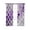Purple, variant on Blue Morocco Blackout Curtains, Light Blocking Print Window Curtains, Vintage Graffiti Paint Art Boho Dappled Thermal Insulated Window Drapes for Living Room Kitchen Cafe 2 Panels, 55"W x 39"L