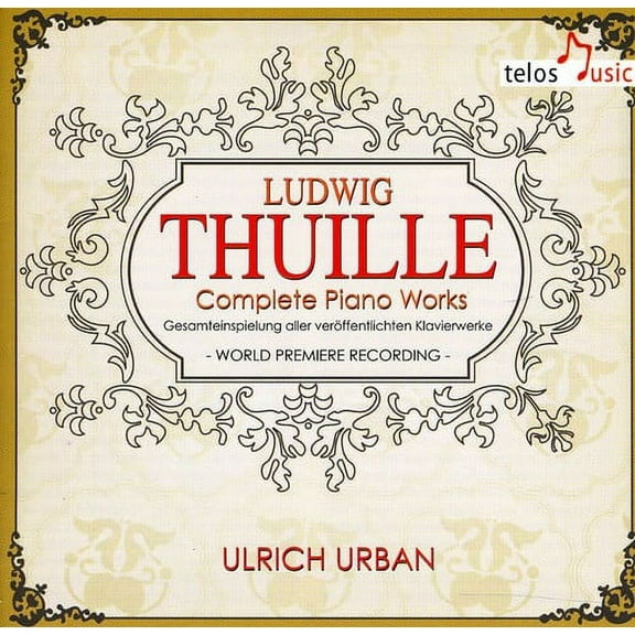 Ulrich Urban - Complete Piano Works - Music & Performance - CD