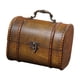 thumbnail image 4 of Cofre del tesoro, caja decorativa de madera para guardar joyas Marrón, 4 of 9