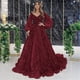thumbnail image 1 of Vestido de noche de lujo con cuentas de industria pesada dorada, vestido de reina de temperamento sexy de alta sociedad, 1 of 6