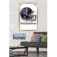 thumbnail image 2 of NFL Houston Texans - Drip Helmet 20 Wall Poster, 22.375" x 34", Framed, 2 of 3