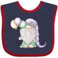 thumbnail image 3 of Inktastic Mardi Gras Gnome Boys Baby Bib, 3 of 4