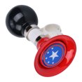 thumbnail image 5 of Emoshayoga Bocina de Advertencia de Bicicleta de Goma, Bocina de Bicicleta para niños Campana de Advertencia Goma metálica Fuerte, 3 Colores para niños/niñas, Rojo, Azul, Naranja(Rojo), 5 of 5