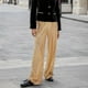 thumbnail image 1 of WILLBEST Pantalones Casuales para Mujer, de Pierna Ancha, con Lentejuelas, Cintura Alta, Sueltos, Brillantes, Dorados y Verdes. Extra Grande, 1 of 4
