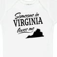 thumbnail image 4 of Inktastic Someone in Virginia Loves Me Boys or Girls Baby Bodysuit, 4 of 5