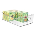 thumbnail image 1 of Contenedores de almacenamiento con diseño M, anchos, de plástico, con asas transparentes, 1 of 8