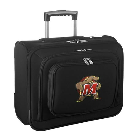 Denco NCAA Wheeled Laptop Overnighter, Maryland