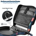 thumbnail image 4 of FORMRS Zipper Binder with Shoulder Strap 2-inch Ring 500 Sheet Capacity File Bag, Cartoon Jellyfish Pattern, 4 of 5
