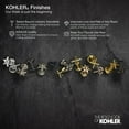 thumbnail image 5 of Kohler K-21335-BN 2.5 GPM Shift Plus Round Multi Function Hand Shower with Katalyst, Vibrant Brushed Nickel, 5 of 5