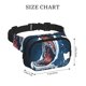 thumbnail image 4 of Fotbe Shark Cangurera Cuadrada con Estampado de Doble Capa, Bolsa de Cintura Ajustable Mini para Hombres y Mujeres, 4 of 9