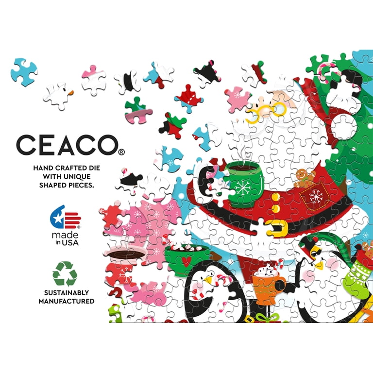 Ceaco - Holiday - Hot Cocoa for All - 100 Piece Interlocking