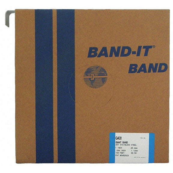Band-It SS Band,Heavy Duty Steel,3/4" GRG430
