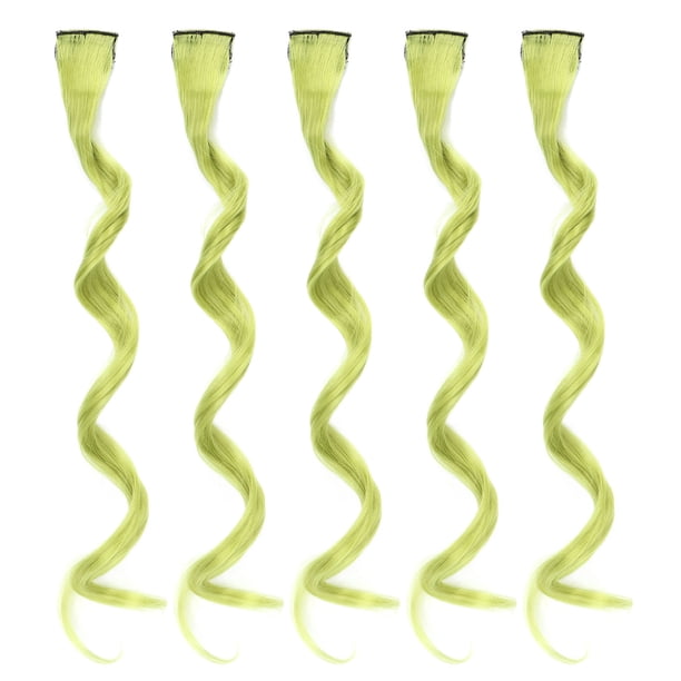 Postizo largo NikouMX 5 piezas Postizo largo y rizado Destacados Extensión del Cabello
