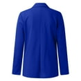 thumbnail image 4 of Women's Stretch Blazer Jacket Long Sleeve Slim Fit Casual Office Suit Coat, 4 of 6