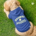 thumbnail image 5 of Oodles Zoomie Activated Fall Dog Hoodie, Blue, Large, 5 of 9