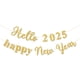 thumbnail image 3 of 3 piezas de cartel de Feliz Año Nuevo, cartel de banderines de Feliz Año Nuevo para decoraciones de fiesta de Nochevieja 2025, decoraciones de letreros, 3 of 5