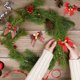thumbnail image 3 of Lazo navideño decorativo, 12 piezas de lazos navideños, lazos de cinta que se utilizan para árboles de Navidad, coronas navideñas, decoración de regalos, el lazo del árbol de Navidad puede, 3 of 5