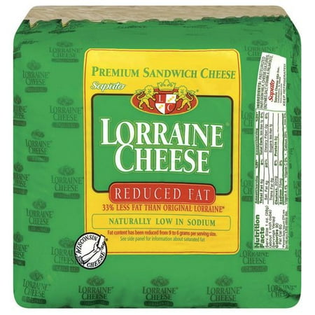 Lorraine Reduced Fat Cheese, 6lb