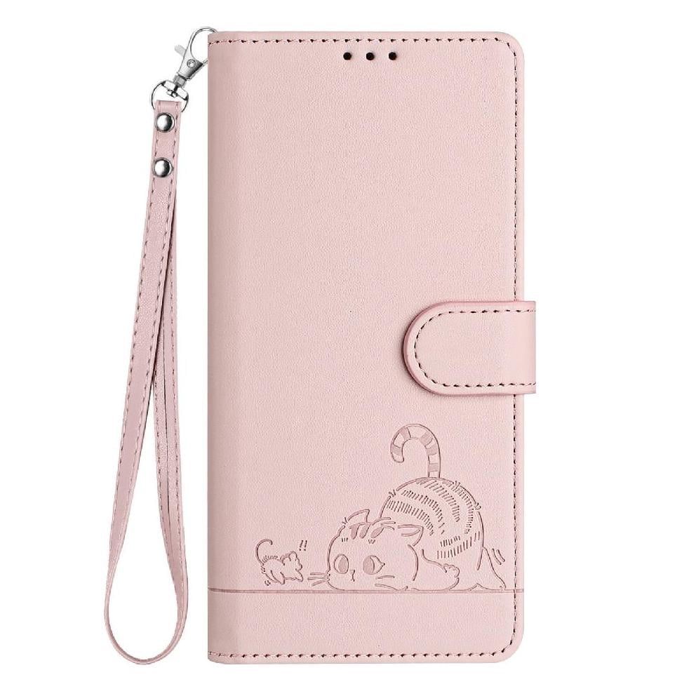 Flip case for GANGXUN Boost Summit 5G 2024 Wallet Case with Kickstand, Card Slots, RFID Block, Cat Design