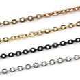 thumbnail image 5 of 100pcs lots Wholesale Silver/Gold/Rose Gold Stainless Steel Rolo Necklace Chain, 5 of 5