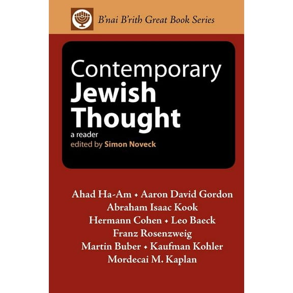 Contemporary Jewish Thought: A Reader (Paperback)