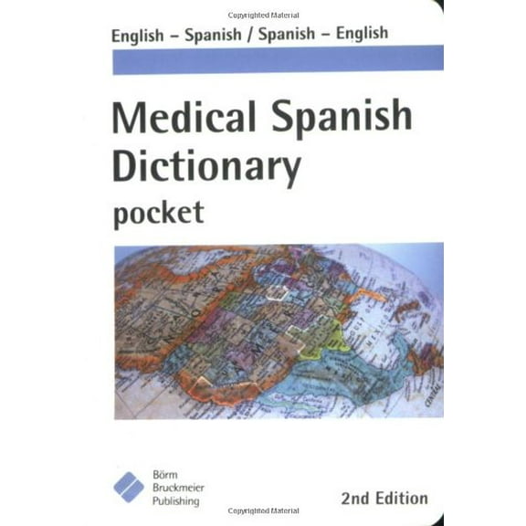 Pre-Owned Medical Spanish Dictionary Pocket: English-Spanish, Spanish-English Paperback