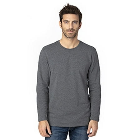 Men's Ultimate Long-Sleeve T-Shirt - CHARCOAL HEATHER - 3XL
