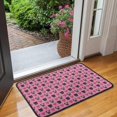 thumbnail image 2 of Pink Pug Puppies Door Rugs,Washable Non Slip Door Mats Indoor,Decorative Door Mats,Entry Mat Indoor for Entrance,Bedroom,Kitchen,Bathroom,30"x17", 2 of 6