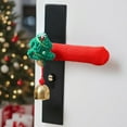 thumbnail image 4 of Kumdkd Green Christmas Door Handle Covers, Plush Polyester Door Knob Decorations, Easy Slip-On Festive Gloves for Home Cabinet & Entry Doors, Reusable Holiday Decor, 7.28x2.17x1.18in Set of 1, 4 of 6